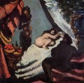 Una Olimpia moderna 2 Paul Cezanne Desnudo impresionista